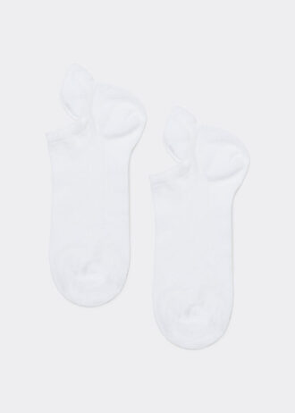 Unisex-No-Show-Socken aus Baumwolle mit hinterer Lasche