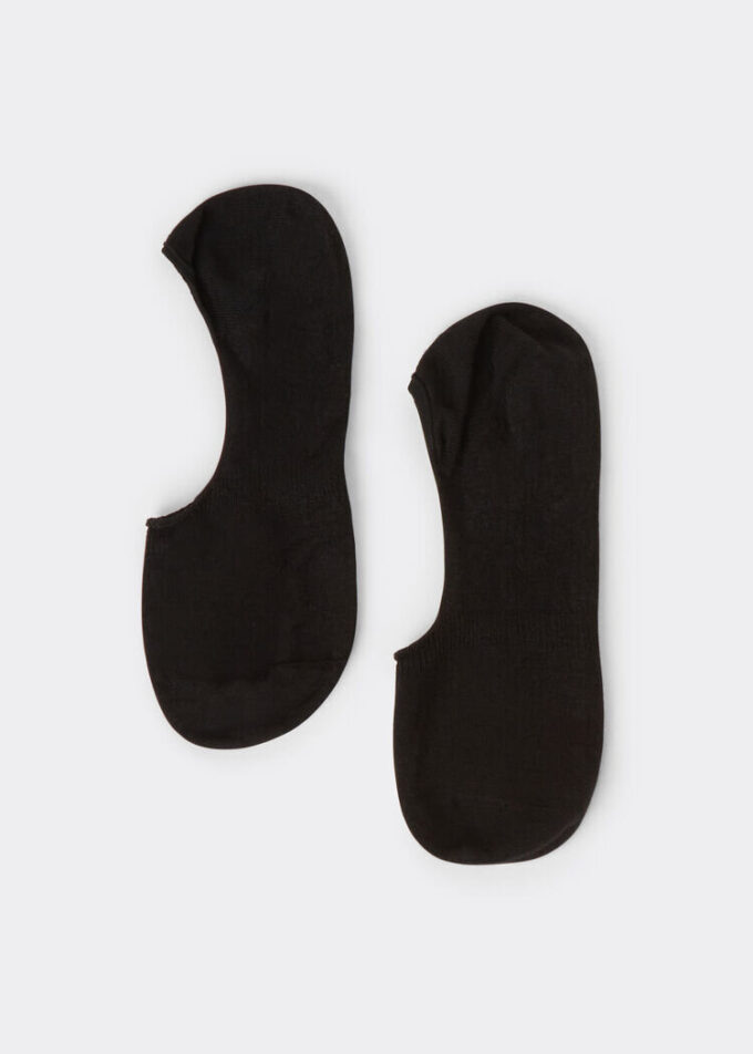 Unisex-Sichtlose Socken aus Baumwolle und Leinen