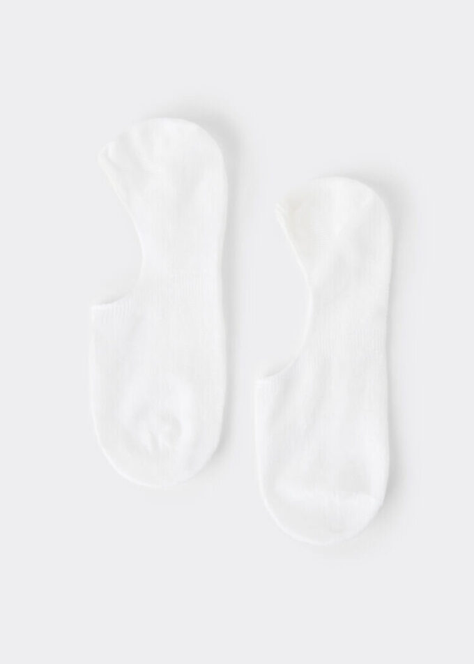 Unisex-Sichtlose Socken aus Baumwolle und Leinen
