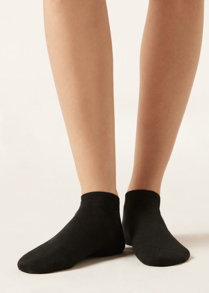 Unisex-Socken aus Baumwolle und Leinen