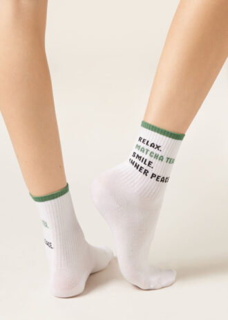 Wellness-Socken mit Botschaft