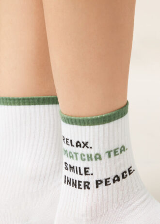 Wellness-Socken mit Botschaft