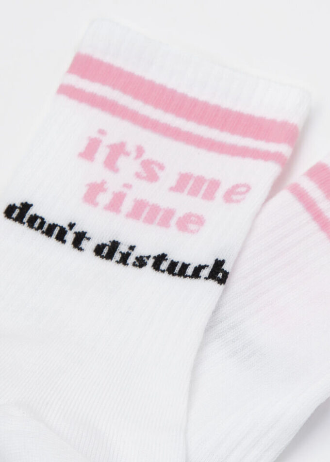 Wellness-Socken mit Botschaft